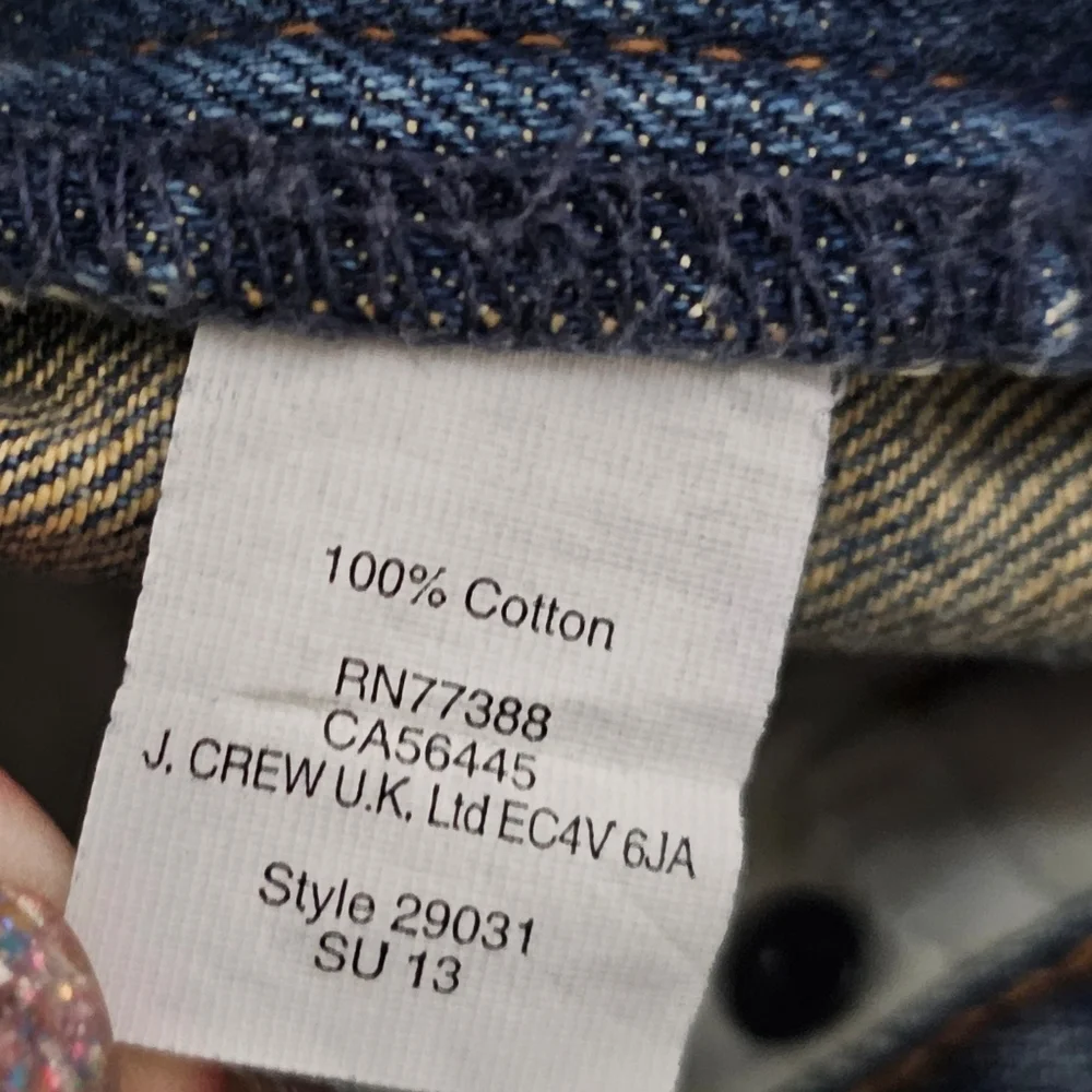 Like New J. Crew Denim Jeans